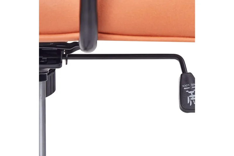 Kontorsstol Pawnee Orange/Svart - Orange/Svart - Möbler - Hemmakontor - Kontorsstol