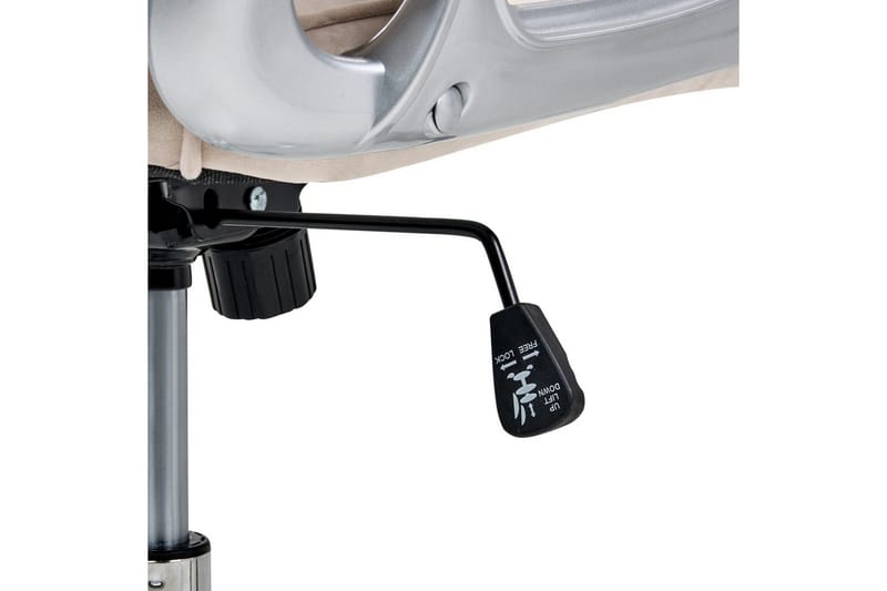 Kontorsstol Princess - Beige, Silver, Svart - Möbler - Hemmakontor - Kontorsstol