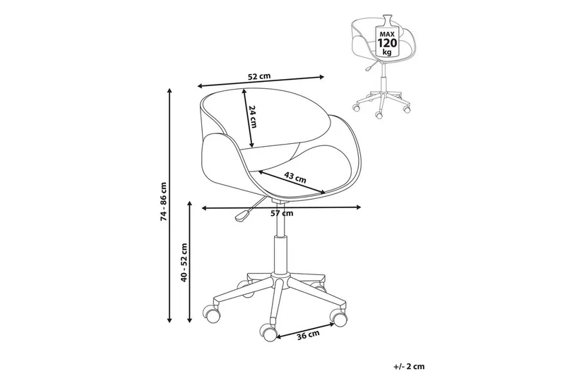 Kontorsstol Palatka - Möbler - Hemmakontor - Kontorsstol