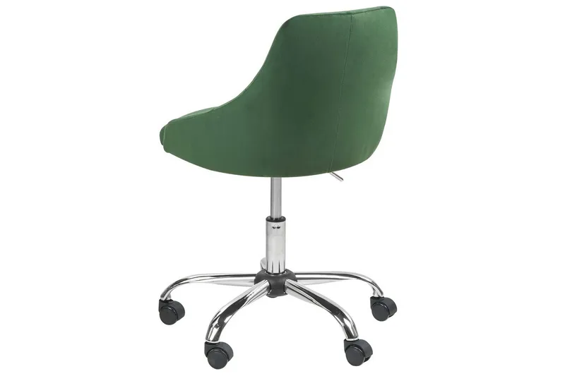 Kontorsstol Parrish Grön/Svart/Silver - Grön/Svart/Silver - Möbler - Hemmakontor - Kontorsstol