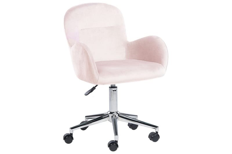 Kontorsstol Priddy Rosa - Rosa - Möbler - Hemmakontor - Kontorsstol