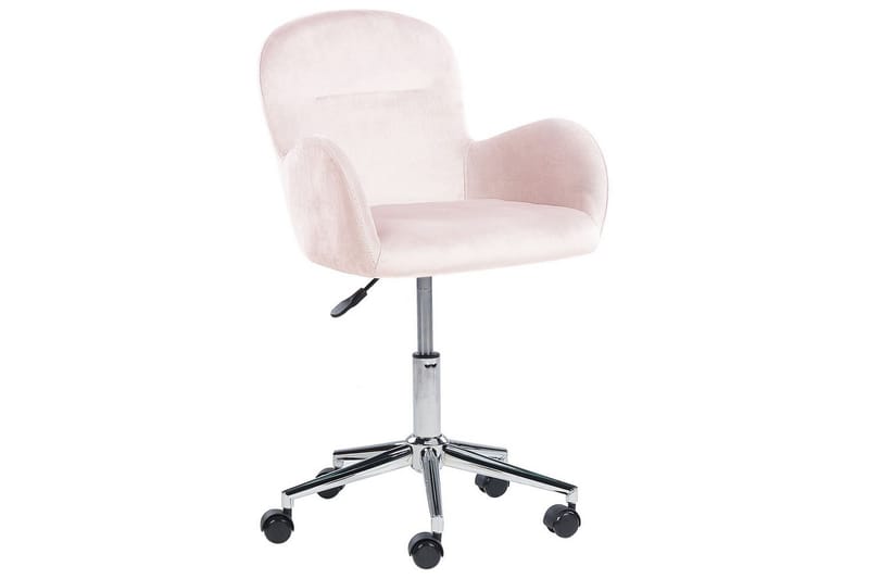 Kontorsstol Priddy Rosa - Rosa - Möbler - Hemmakontor - Kontorsstol