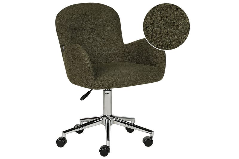 Kontorsstol Priddy Grön/Silver, Grön/Silver