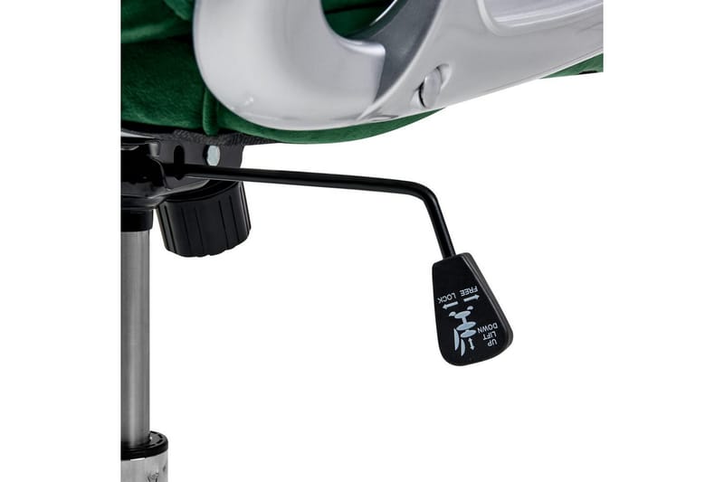 Kontorsstol Princess - Grön, Silver, Svart - Möbler - Hemmakontor - Kontorsstol