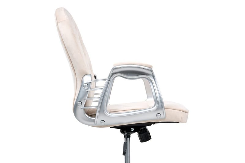 Kontorsstol Princess - Beige, Silver, Svart - Möbler - Hemmakontor - Kontorsstol