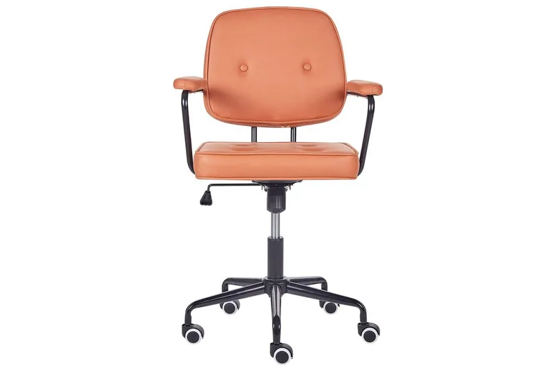 Kontorsstol Pawnee Orange/Svart - Orange/Svart - Möbler - Hemmakontor - Kontorsstol