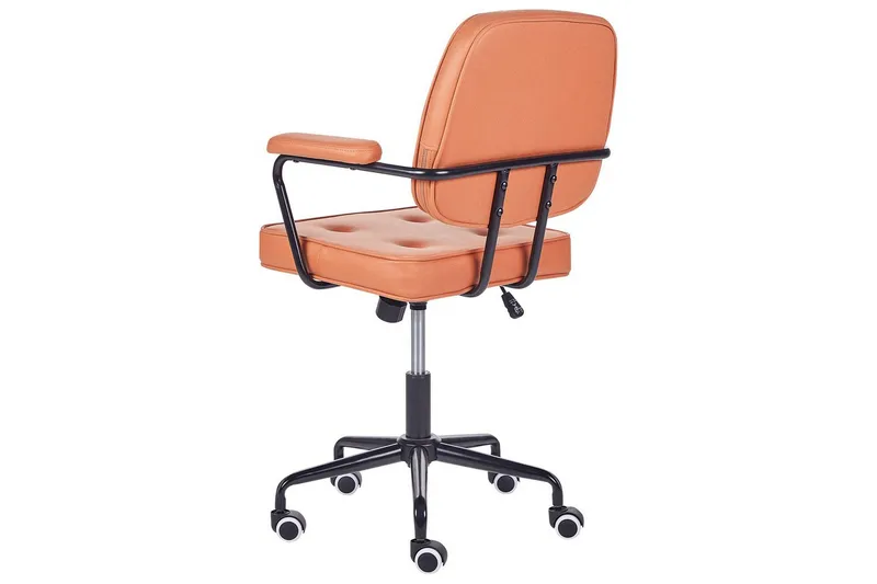 Kontorsstol Pawnee Orange/Svart - Orange/Svart - Möbler - Hemmakontor - Kontorsstol