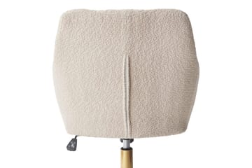Kontorsstol Palmdale Beige/svart/guld - Beige/svart/guld - Möbler - Hemmakontor - Kontorsstol