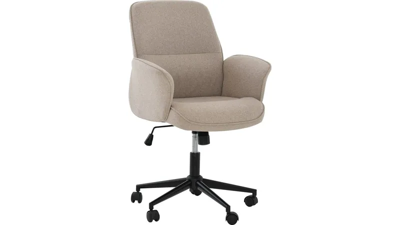 Kontorstol Ylvara L åg Rygg, Beige