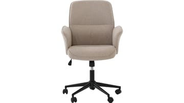 Kontorstol Ylvara Låg Rygg - Beige - Möbler - Hemmakontor - Kontorsstol