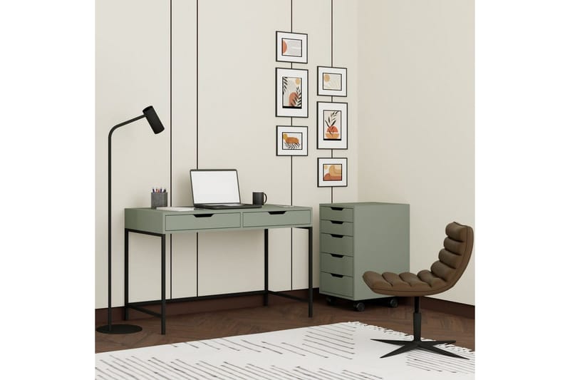 Loryn Skrivbord 55x120 cm - Grön - Möbler - Hemmakontor - Skrivbord
