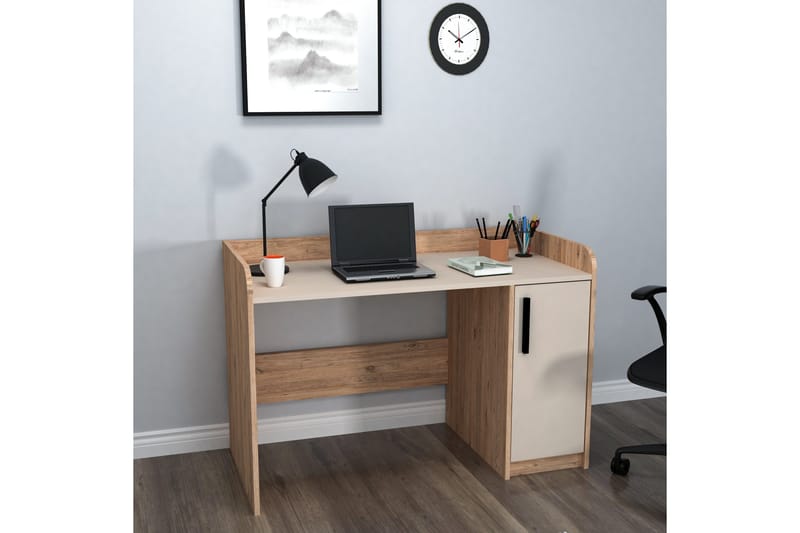 Luses Skrivbord 23,6x123,6 cm - Brun/Beige - Möbler - Hemmakontor - Skrivbord