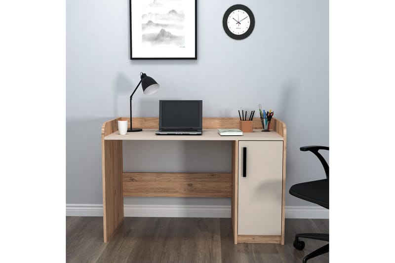 Luses Skrivbord 23,6x123,6 cm - Brun/Beige - Möbler - Hemmakontor - Skrivbord