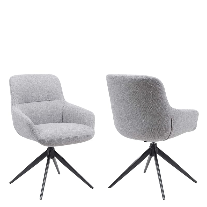 Lyrin Kontorsstol 2-pack - Grå - Möbler - Hemmakontor - Kontorsstol