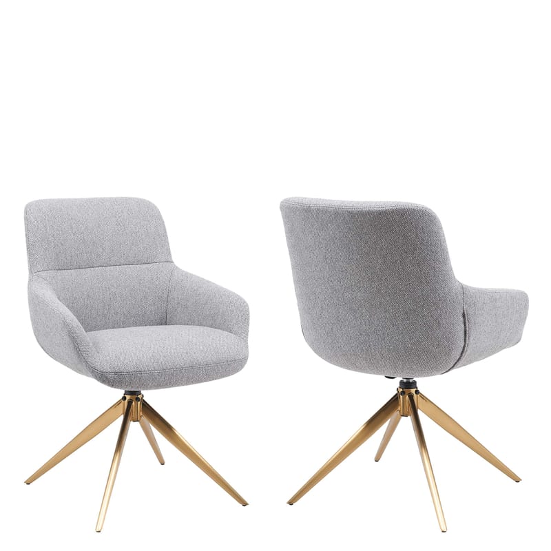 Lyrin Kontorsstol 2-pack, Grå