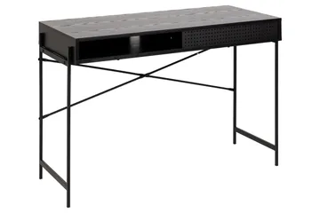 Mehoopany Skrivbord 110x110 cm - Svart - Möbler - Hemmakontor - Skrivbord