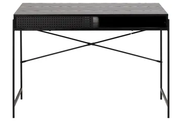 Mehoopany Skrivbord 110x110 cm - Svart - Möbler - Hemmakontor - Skrivbord