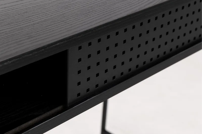 Mehoopany Skrivbord 110x110 cm - Svart - Möbler - Hemmakontor - Skrivbord