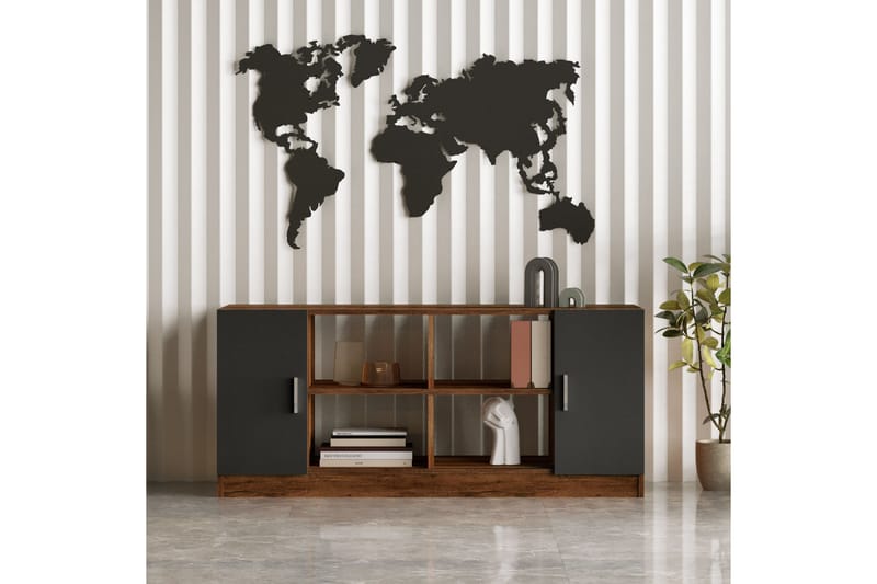 Benich Möbelset Kontor - Teak/Antracit - Möbler - Hemmakontor - Möbelset för kontor