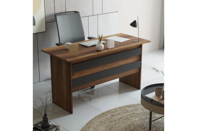 Benich Möbelset Kontor - Teak/Antracit - Möbler - Hemmakontor - Möbelset för kontor