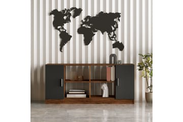 Saratella Möbelset Kontor - Teak/Antracit - Möbler - Hemmakontor - Möbelset för kontor
