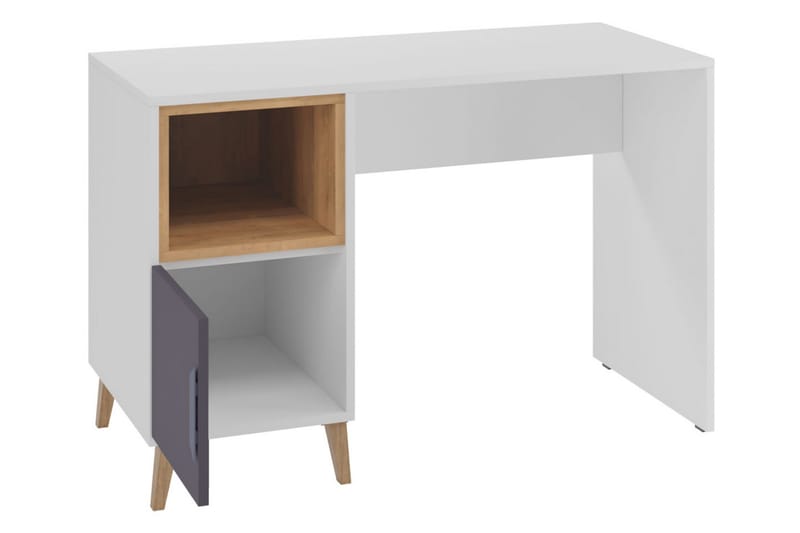 Sayuki Möbelset För Kontor - Vit/Grå - Möbler - Hemmakontor - Möbelset för kontor