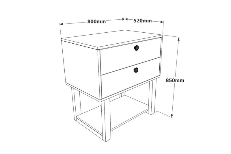 Mono Möbelset För Kontor - Natur/Kolgrå - Möbler - Hemmakontor - Möbelset för kontor