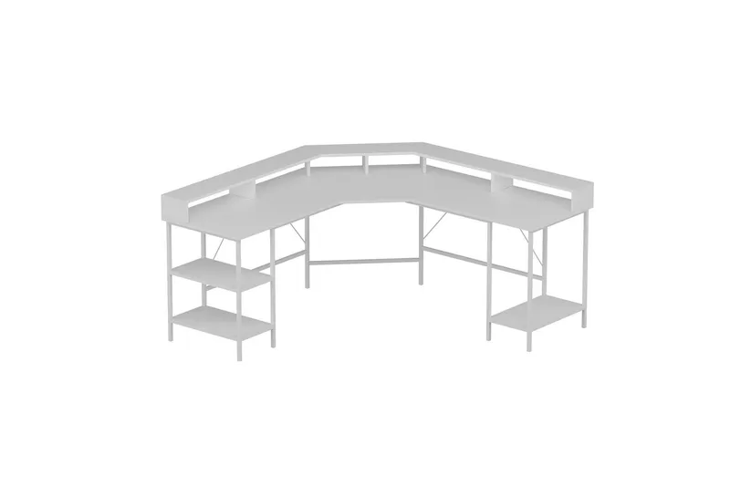 Naina Hörnskrivbord, Vit