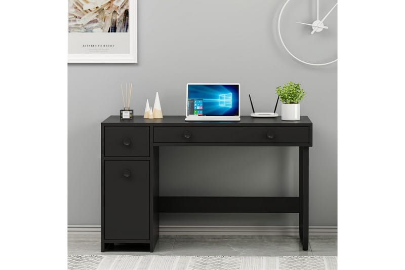 Neric Skrivbord 60x120 cm - Svart - Möbler - Hemmakontor - Skrivbord