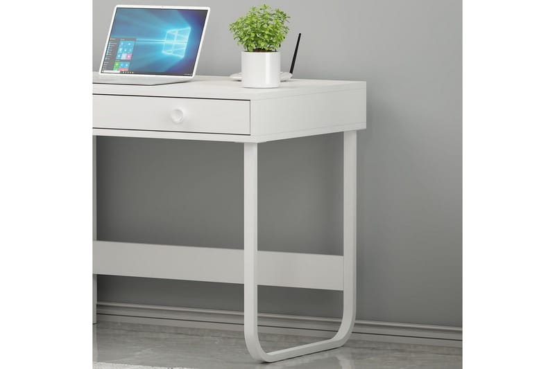 Neric Skrivbord 60x120 cm - Vit - Möbler - Hemmakontor - Skrivbord