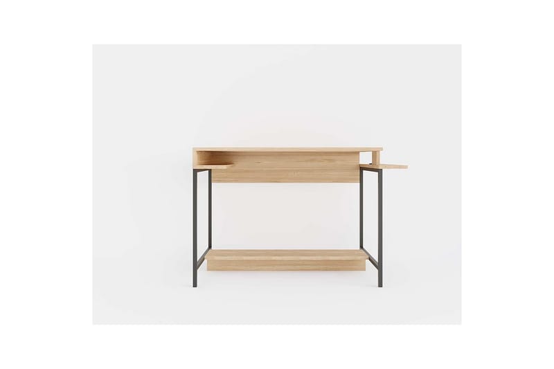 Ovran Skrivbord 57x113 cm - Ek/Svart - Möbler - Hemmakontor - Skrivbord