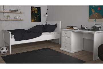 Paris Skrivbord 130 cm - Vit - Möbler - Hemmakontor - Skrivbord