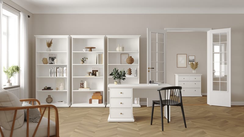 Paris Skrivbord 130x62x74 cm - Möbler - Hemmakontor - Skrivbord