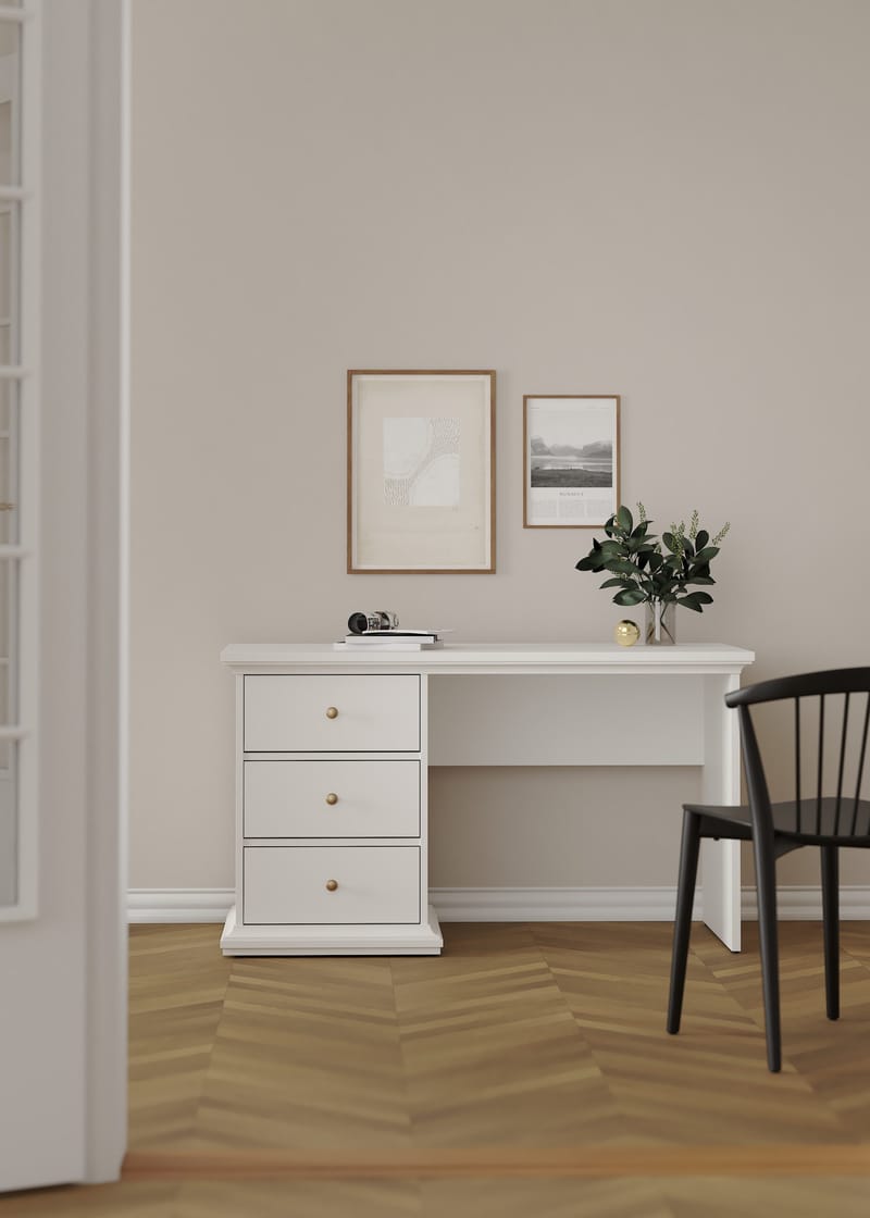 Paris Skrivbord 130x62x74 cm - Möbler - Hemmakontor - Skrivbord