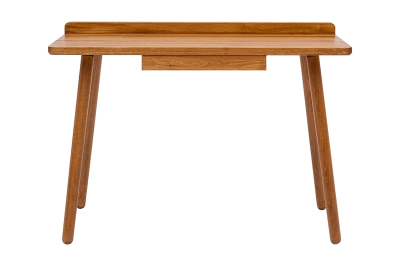 RAKITJE Skrivbord 110 cm Ljus Valnötsbrun - Bord - Skrivbord