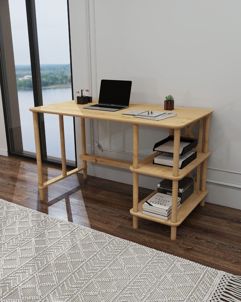 Rorina Skrivbord 125 cm - Ek - Möbler - Hemmakontor - Skrivbord