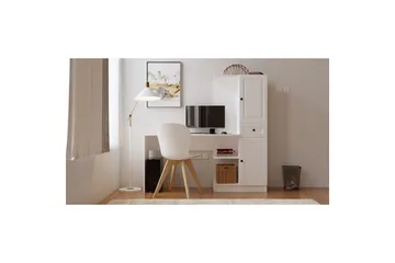 Salor Skrivbord 40x120 cm - Vit - Möbler - Hemmakontor - Skrivbord
