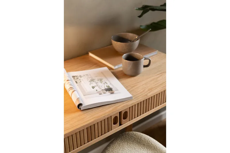Samay Skrivbord 100x100 cm - Natural - Möbler - Hemmakontor - Skrivbord