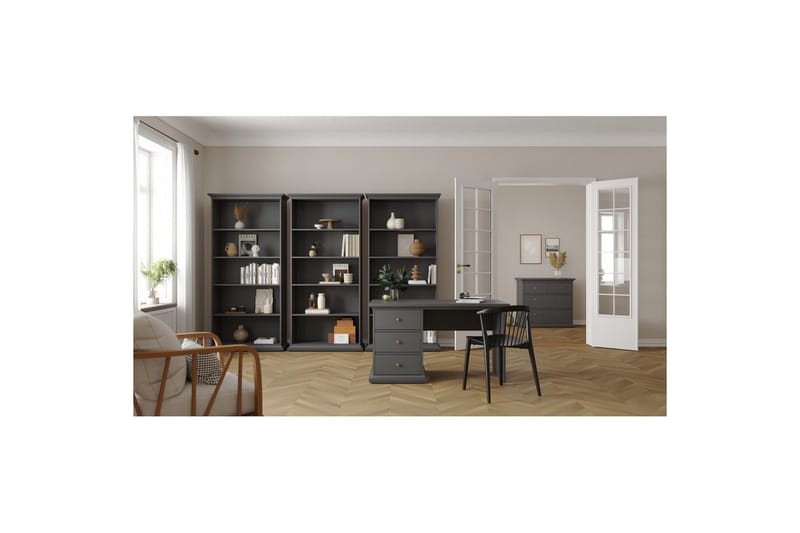 Shoiba Skrivbord 62x130 cm - Grå - Möbler - Hemmakontor - Skrivbord