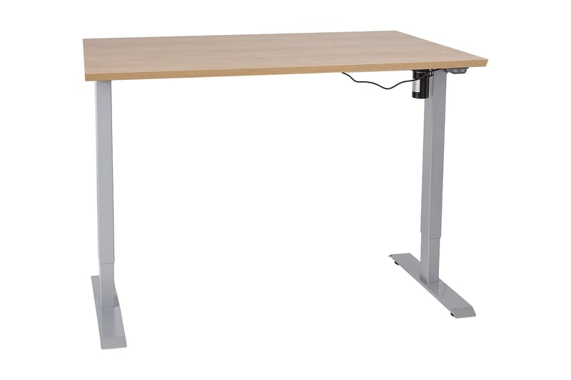 ACUMEN 1 Skrivbord 140 cm Höj-och Sänkbar Trä/Natur - Skrivbord - Bord