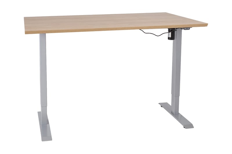 ACUMEN 1 Skrivbord 160 cm Höj-och Sänkbar Elektrisk Hickory - Skrivbord - Bord