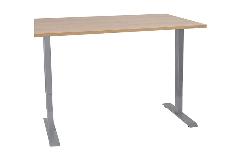 ACUMEN 2 Skrivbord 140 cm Höj-och Sänkbar Trä/Natur - Möbler - Hemmakontor - Skrivbord
