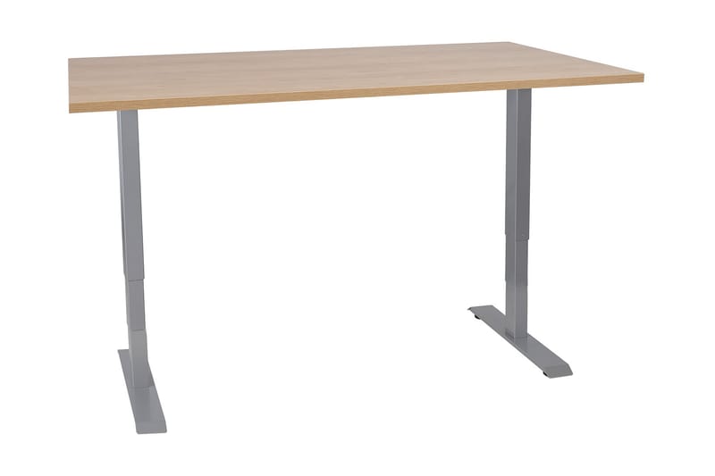 ACUMEN 2 Skrivbord 160 cm Höj-och S�änkbar Trä/Natur - Skrivbord - Bord