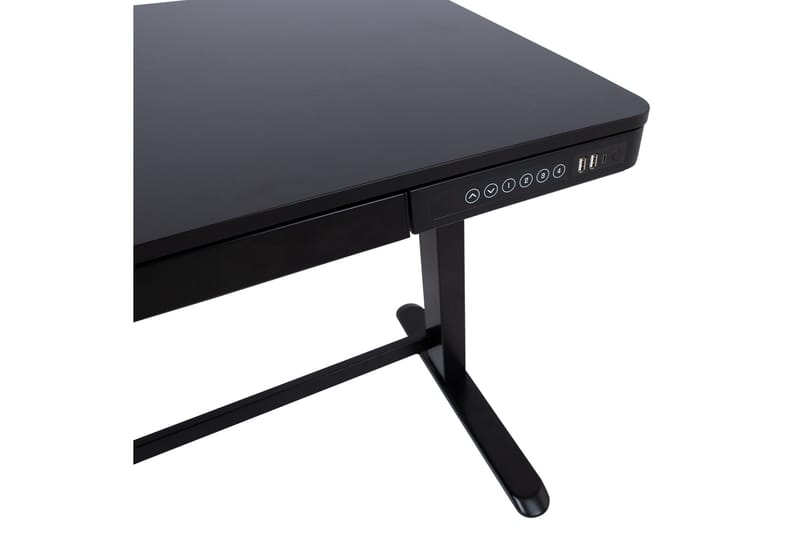 ACUMEN Skrivbord 120 cm Höj-och Sänkbar Svart - Möbler - Hemmakontor - Skrivbord