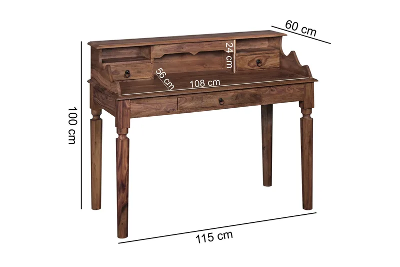 Aggrey Skrivbord 115 cm - Trä/natur - Möbler - Hemmakontor - Skrivbord