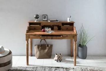 Aggrey Skrivbord 115 cm - Trä/natur - Möbler - Hemmakontor - Skrivbord