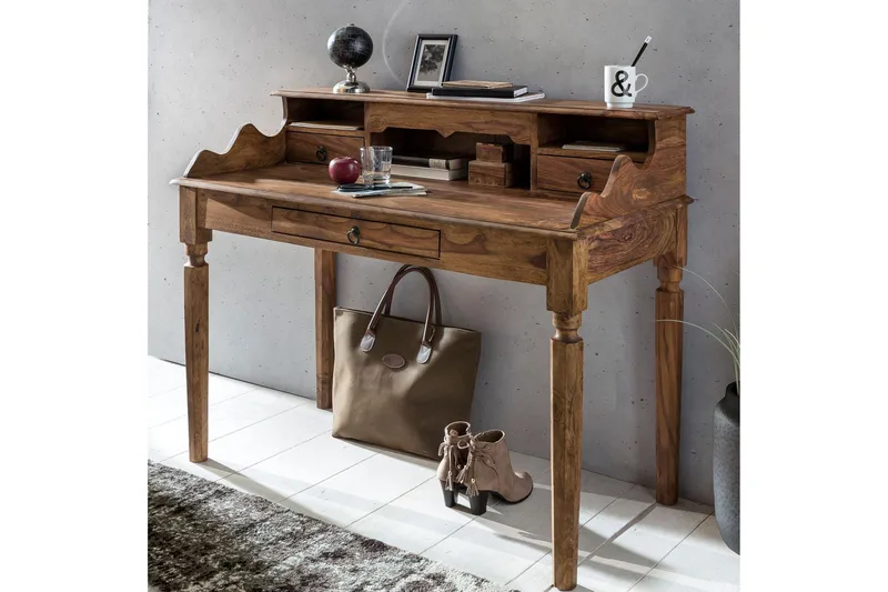 Aggrey Skrivbord 115 cm - Trä/natur - Möbler - Hemmakontor - Skrivbord