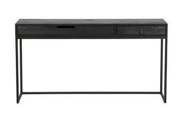 Atila Skrivbord 140 cm med Förvaring Lådor - Ek/Svart - Möbler - Hemmakontor - Skrivbord