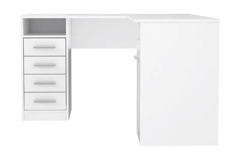 Baacwood Skrivbord 125 cm - Vit - Möbler - Hemmakontor - Skrivbord