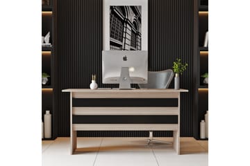 Barrock Skrivbord 140 cm - Natur/Svart - Möbler - Hemmakontor - Skrivbord